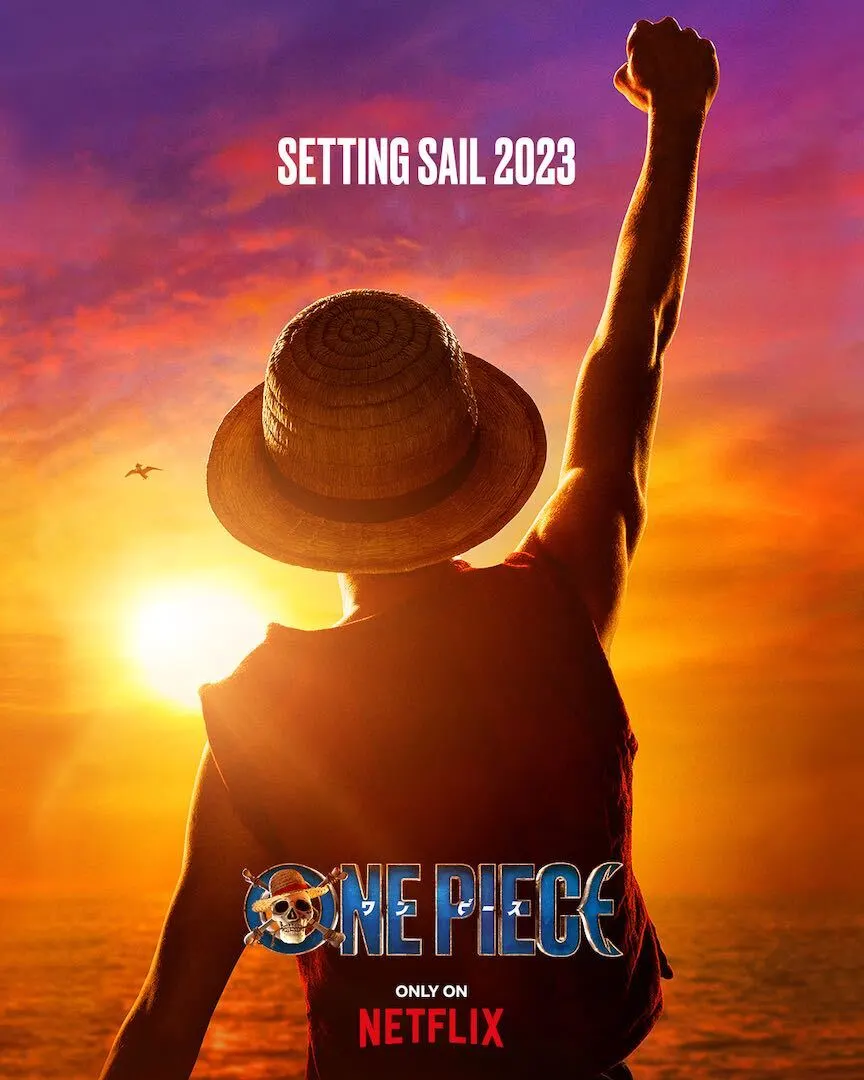 Netflix has released the first poster for its live-action adaptation of One Piece, showing off Monkey D Luffy in his typical pose.