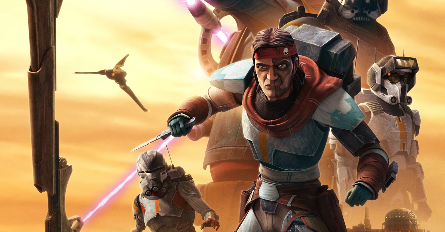 Star Wars: The Bad Batch season 2 review Disney+ gorgeous animated TV and compelling themes about veterans hindered by boring heroes