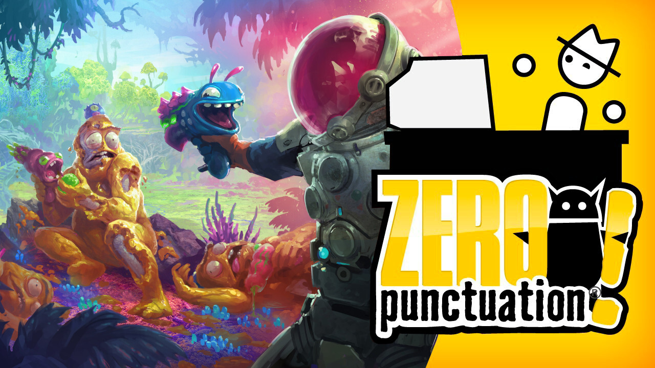 High on Life Zero Punctuation review Yahtzee Croshaw Squanch Games Justin Roiland