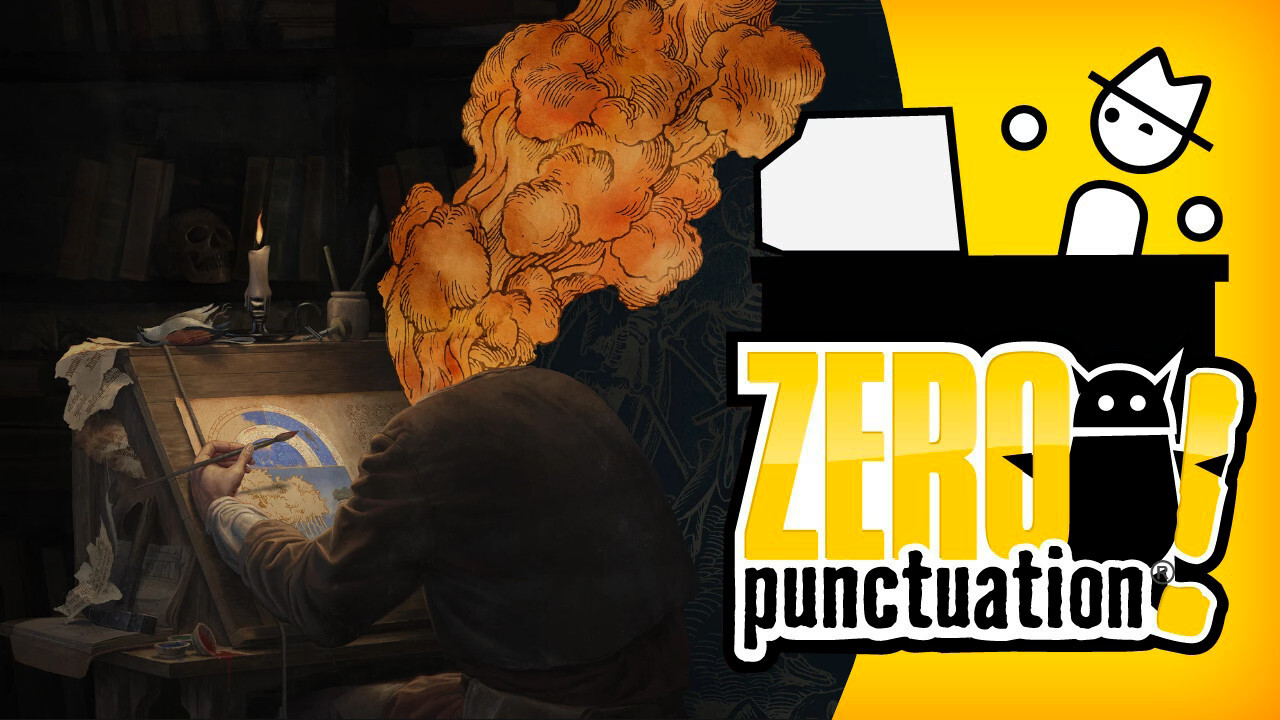 Pentiment review Zero Punctuation Yahtzee Croshaw Obsidian Entertainment