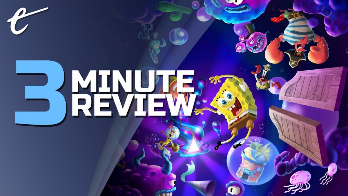 SpongeBob SquarePants: The Cosmic Shake Review in 3 Minutes Purple Lamp THQ Nordic