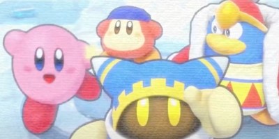 Magolor with Kirby, Waddle-Dee and King Dedede in the latest trailer for return Kirby's Return to Dream Land Deluxe.