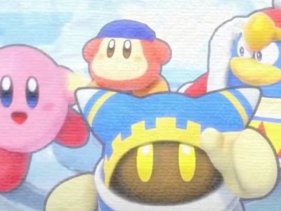 Magolor with Kirby, Waddle-Dee and King Dedede in the latest trailer for return Kirby's Return to Dream Land Deluxe.