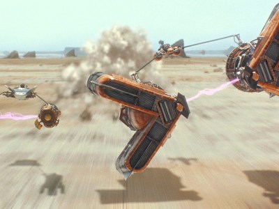 Star Wars: Racer Revenge great sequel like Burnout that no one played on PS2 from Rainbow Studios, needs a Criterion podracer reboot