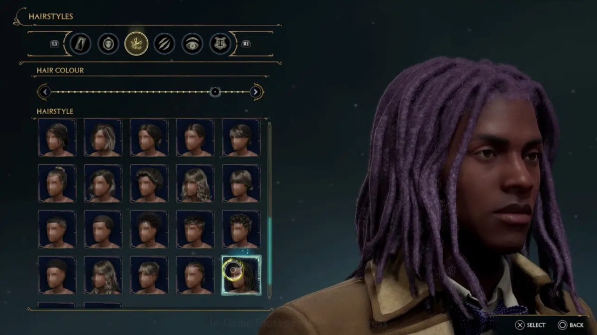 Here is an explanation of all the character customizations on offer in Hogwarts Legacy when you go to create your wizard or witch.