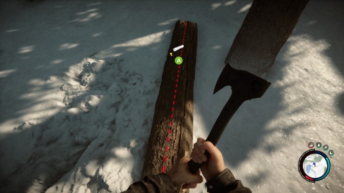 Here are all of the uses for cut-up logs in Sons of the Forest for assorted crafting purposes with wood, like doors and a hunting shelter - how to cut the wood