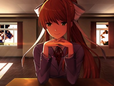 In Doki Doki Literature Club (DDLC), you might interpret Monika as a killer AI valentine of sorts, but she has lessons to impart to the player.