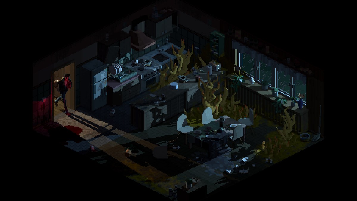Holstin playtest demo preview The Janowski House Sonka survival horror game with tentacles and light and darkness puzzles with Silent Hill influence