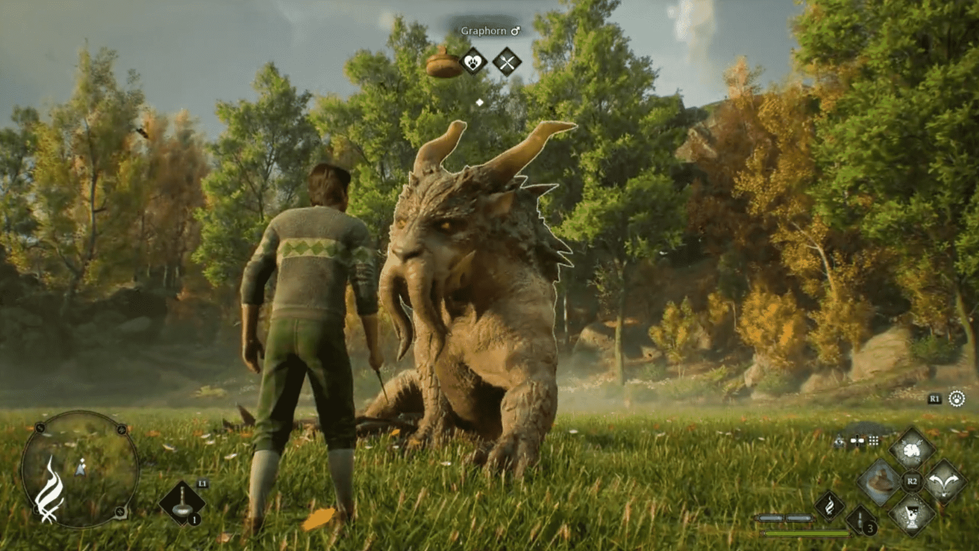 Here is how to tame beasts in Hogwarts Legacy using your Nab Sack, in addition to what you must do to unlock the ability.