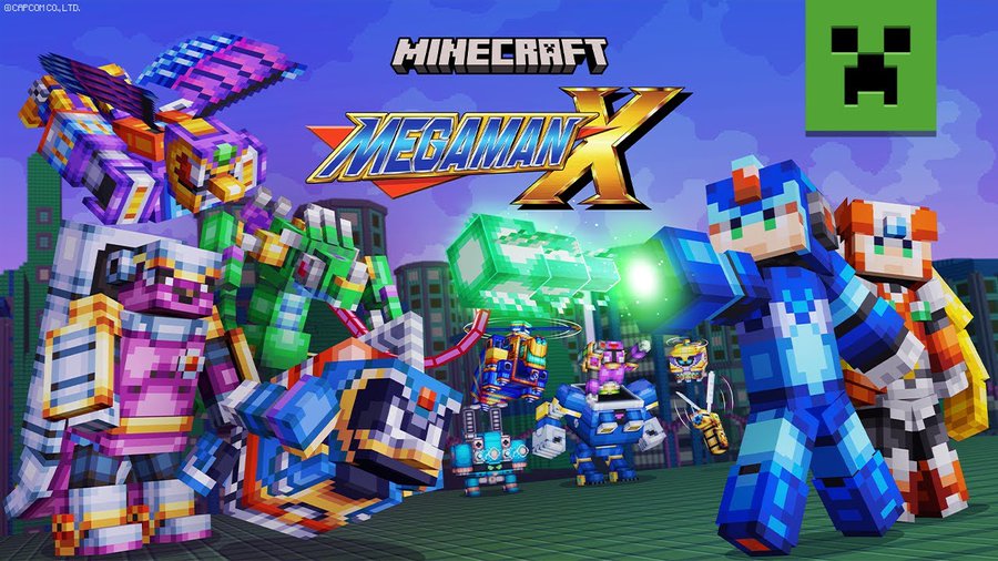 Le DLC Minecraft Mega Man X sort de nulle part