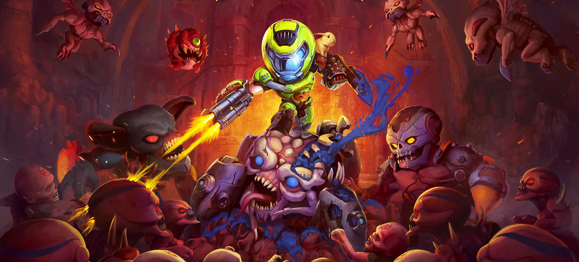 Bethesda & Alpha Dog Games share a release date trailer cute mobile shooter Mighty Doom, available for preregistration on Android and iOS.