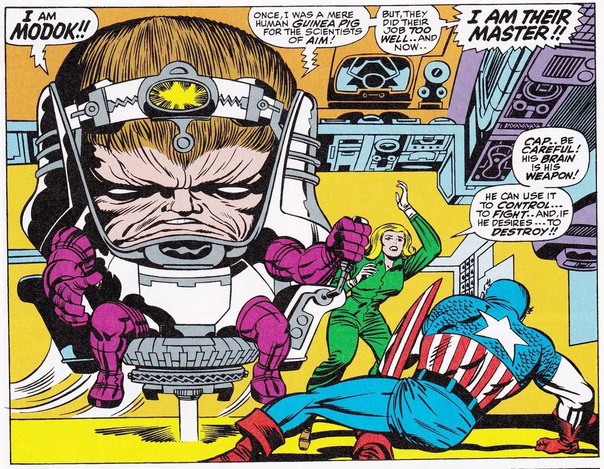 Ant-Man and the Wasp: Quantumania has a M.O.D.O.K. MODOK problem, failing to adapt the best elements of the Jack Kirby design