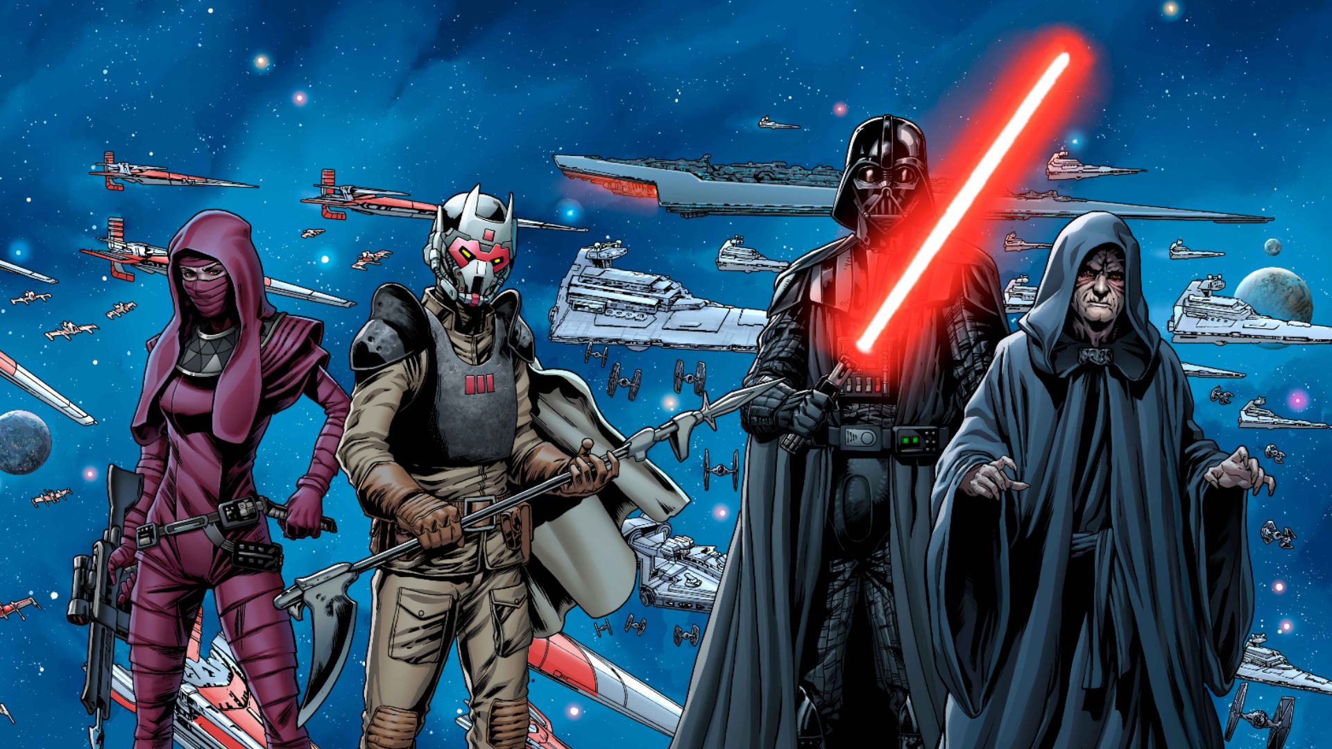 The Marvel Star Wars comics since 2015 are the thrilling stories we wanted from the movies, like Crimson Reign and Hidden Empire.
