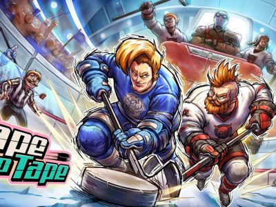 Tape to Tape game preview Excellent Rectangle hockey roguelike genre