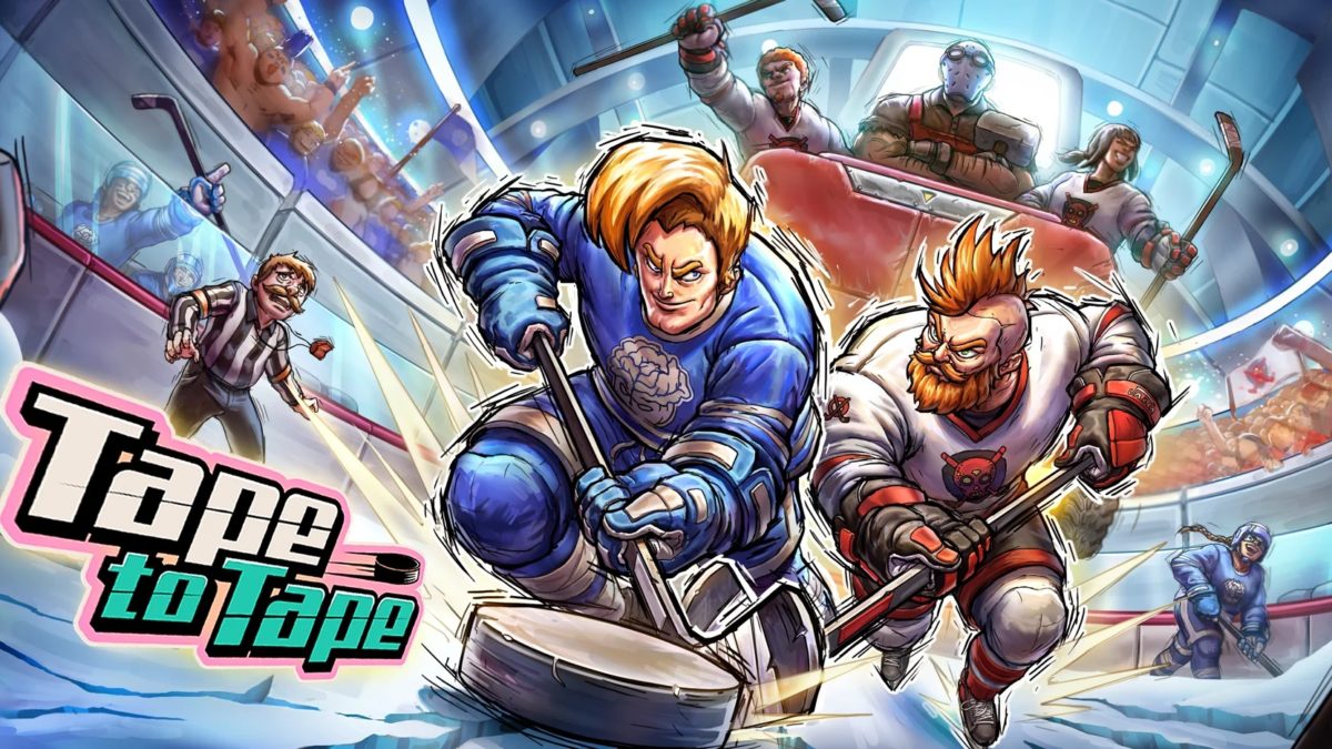 Tape to Tape game preview Excellent Rectangle hockey roguelike genre