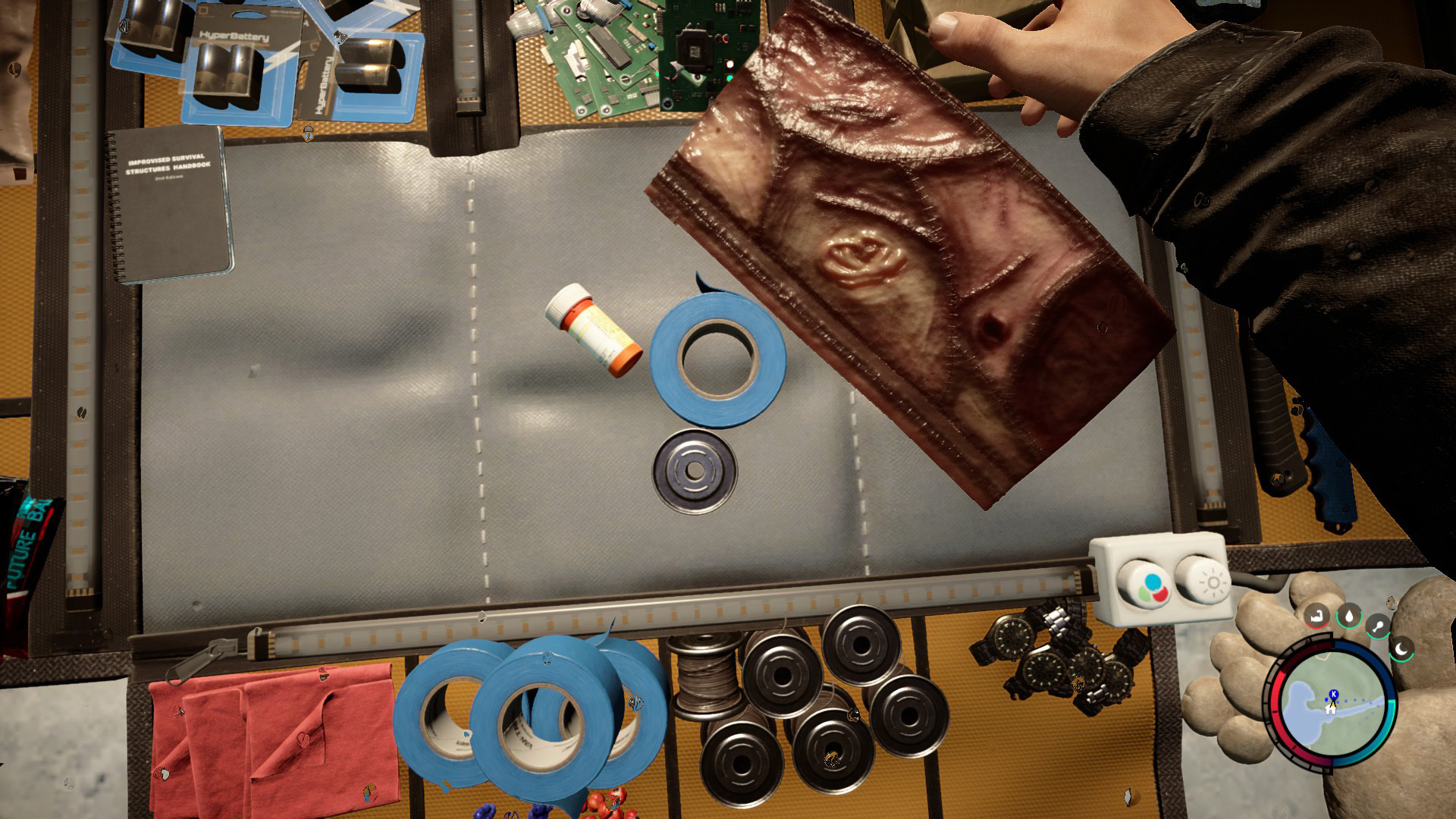 Here is everything you need to know about what the skin pouches do in Sons of the Forest - they are loot item to open combine