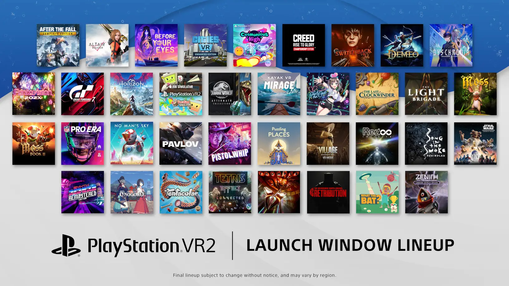 What Games Are Compatible With PSVR 2 What Games Are Compatible With PSVR 2