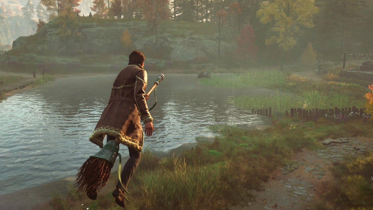 Here is everything you need to know about when and how you get the broom and how to equip it in Hogwarts Legacy.