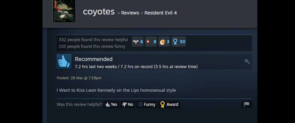 Best Steam Reviews of the Resident Evil 4 Remake 2023