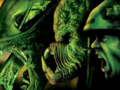 AVP vs. Aliens Versus Predator: Extinction RTS real-time strategy game PS2 Xbox Zono EA retro review
