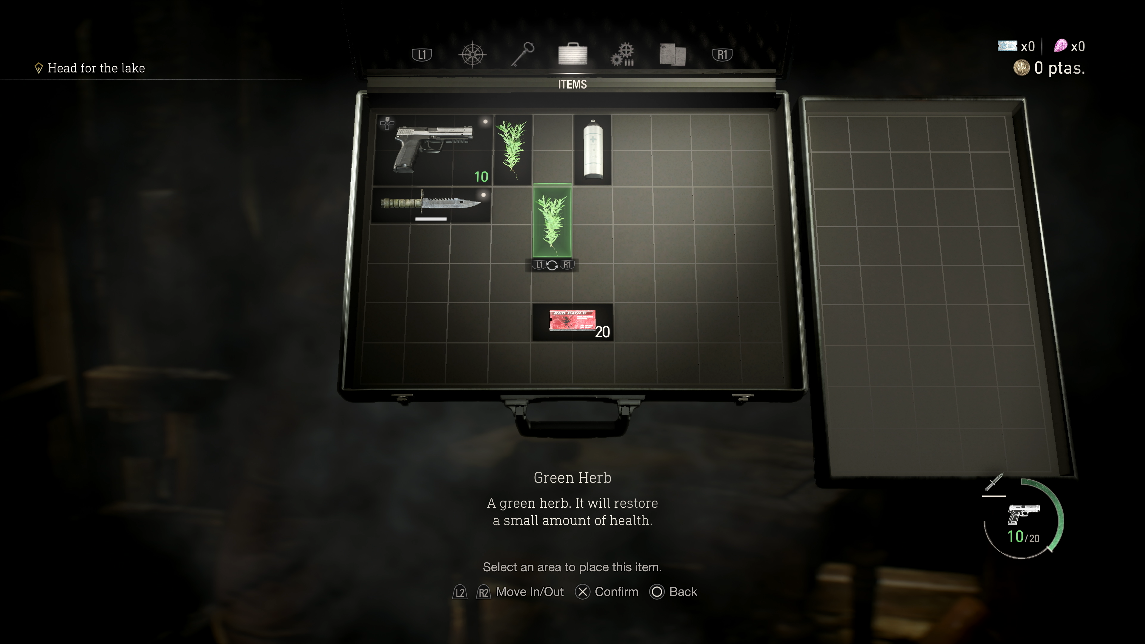 How to Customize You Attache Case in Resident Evil 4
