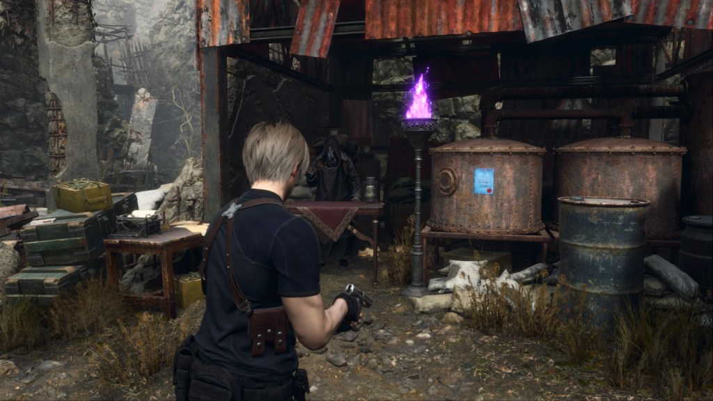 Resident Evil 4 remake Pest Control Abandoned Factory note location