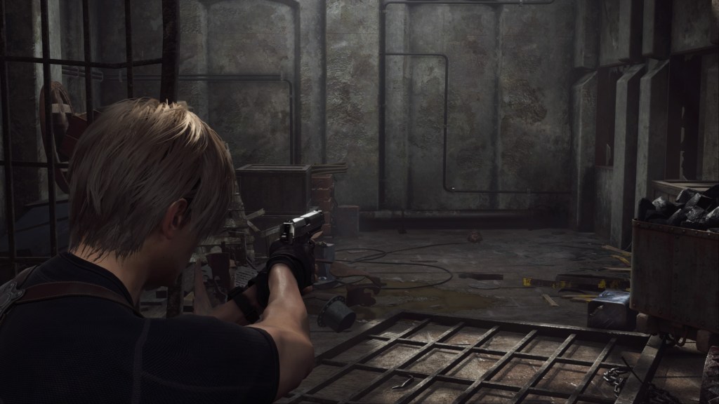 Resident Evil 4 remake Control de Plagas Rata de Fábrica Abandonada 2