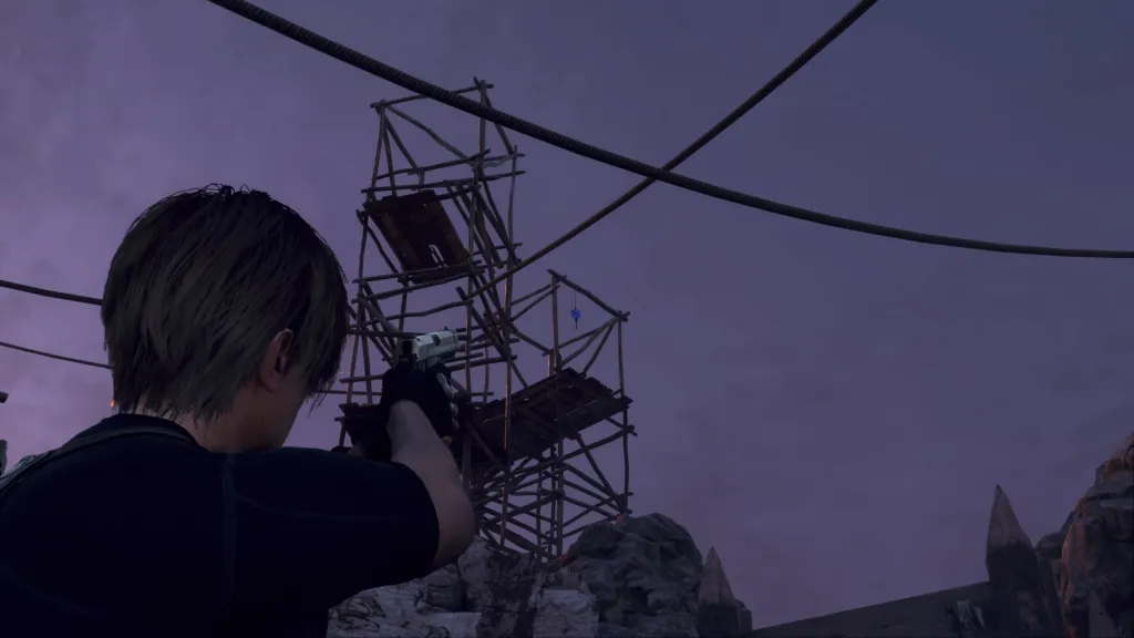 Resident Evil 4 remake blue medallions 2 quarry 1