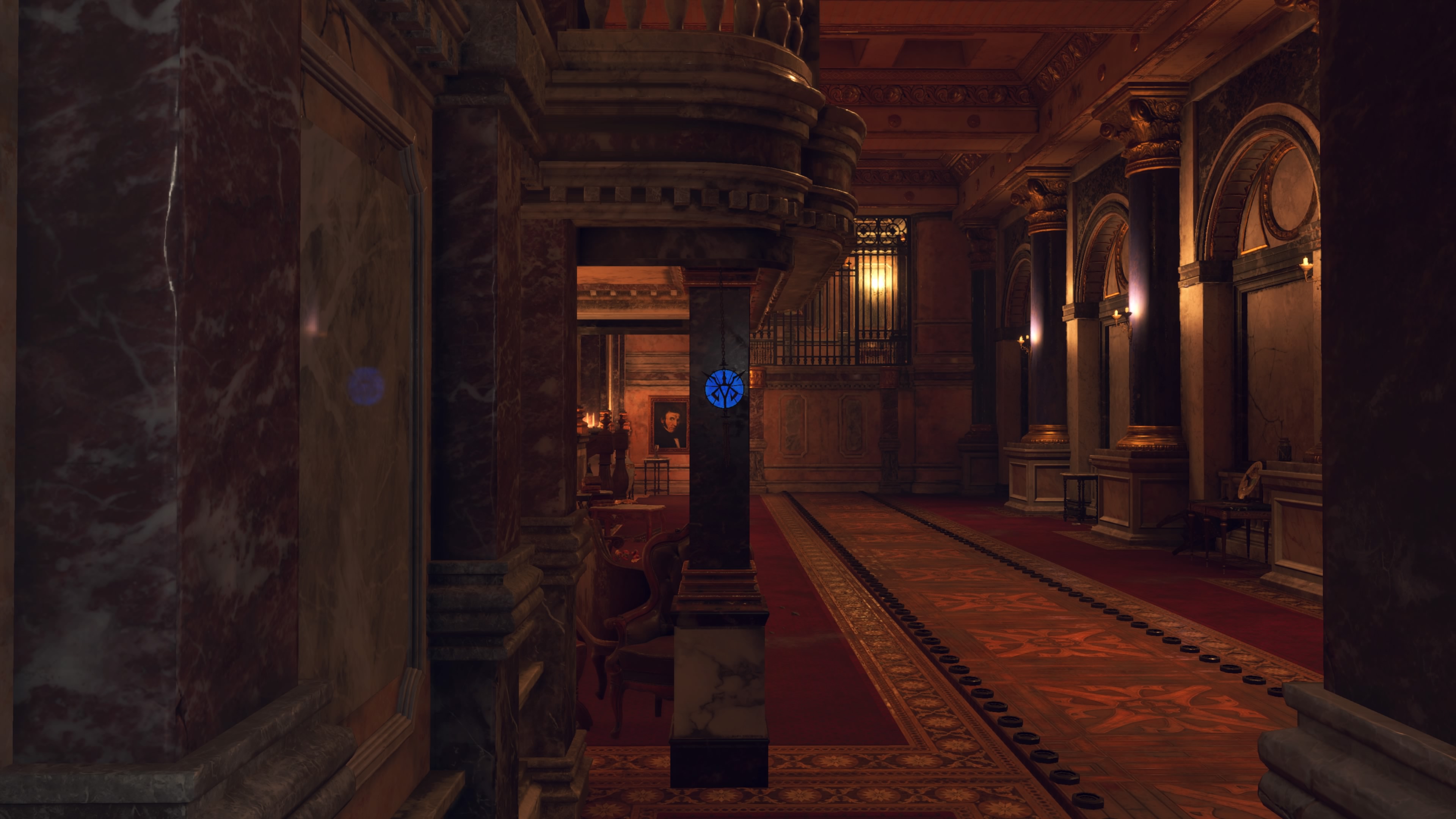 Resident Evil 4 remake Blue Medallions quest 4 castle Grand Hall