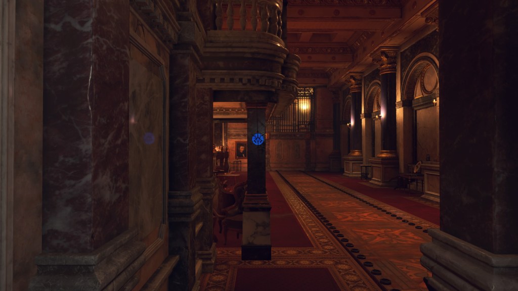 Resident Evil 4 remake Blue Medallions quest 4 castillo Grand Hall medallón 6