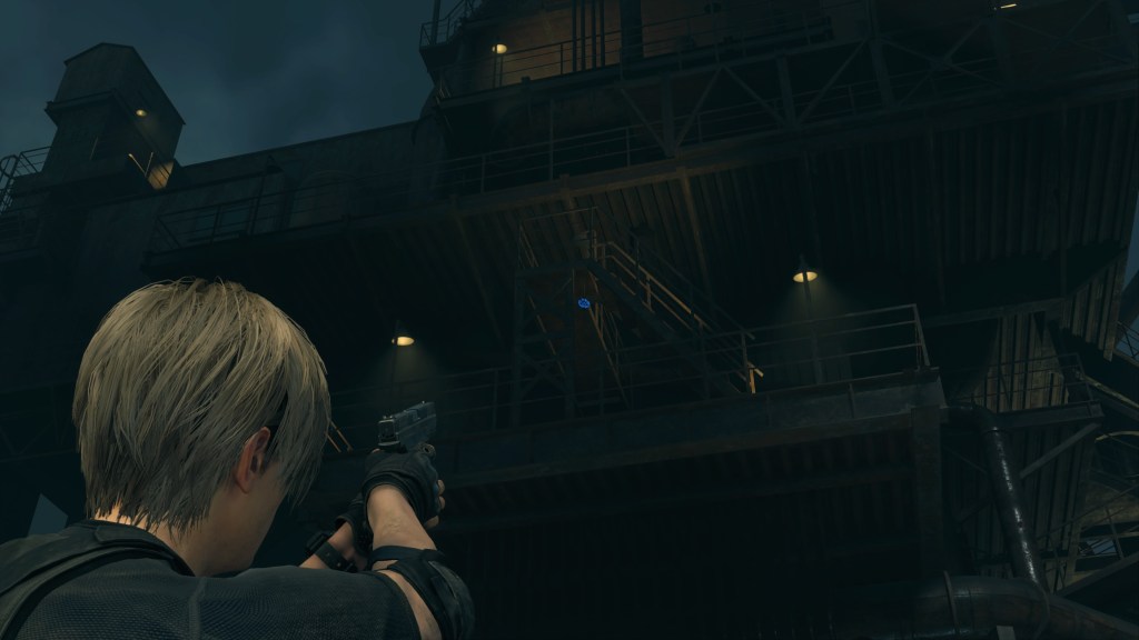 Resident Evil 4 remake blue medallions 5 island cargo depot medallion 2
