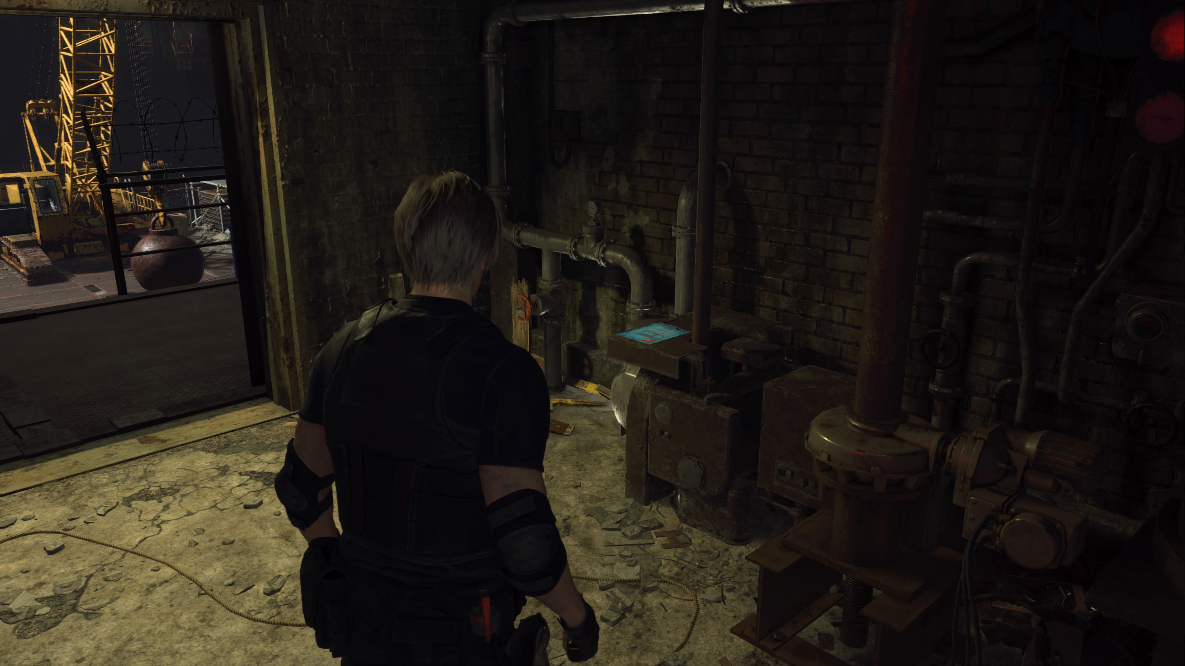 Waste Disposal power puzzle - Resident Evil 4