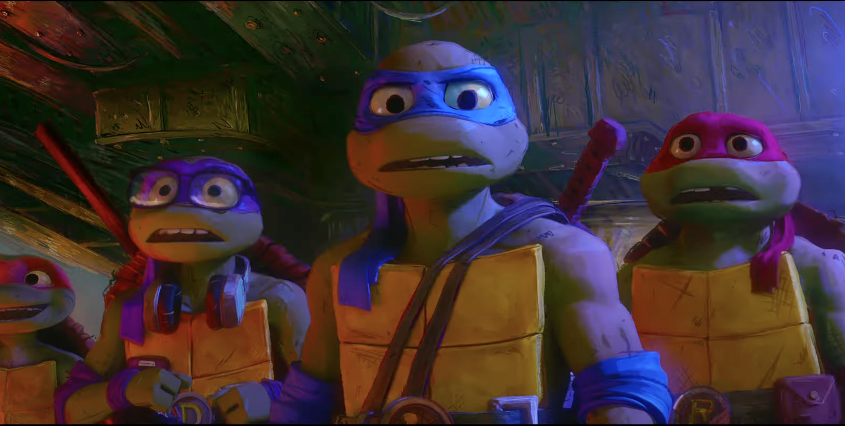 Seth Rogen and co have revealed the teaser trailer for animated movie Teenage Mutant Ninja Turtles: Mutant Mayhem, and it is gorgeous.