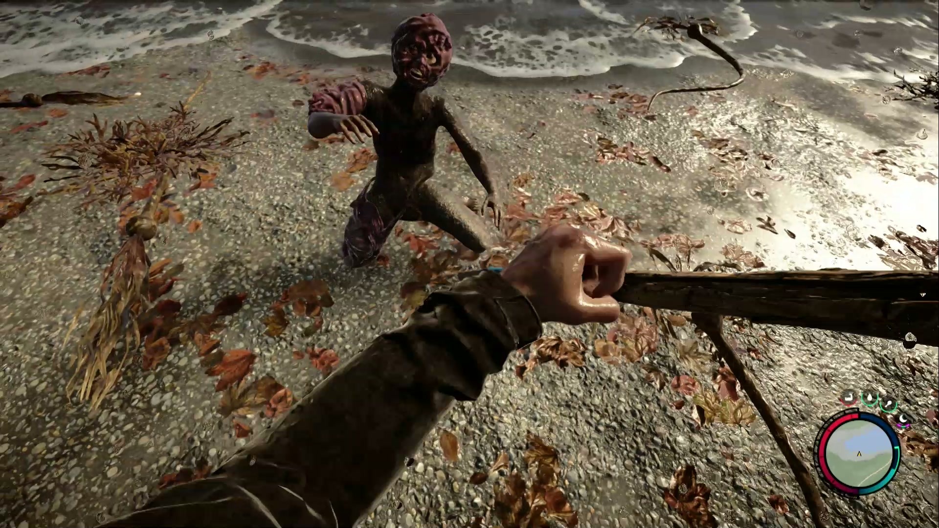 Sons of the Forest travelogue travels without Kelvin around the beach of the whole island Endnight Games