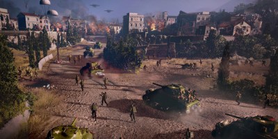 Company of Heroes 3 spontaneous gameplay creates your own war stories story from Relic Entertainment and Sega