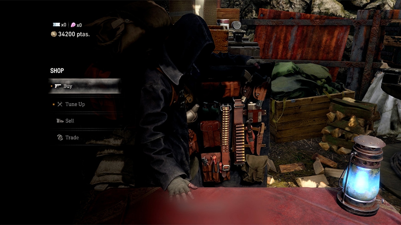 Resident Evil 4 remake Merchant weapons