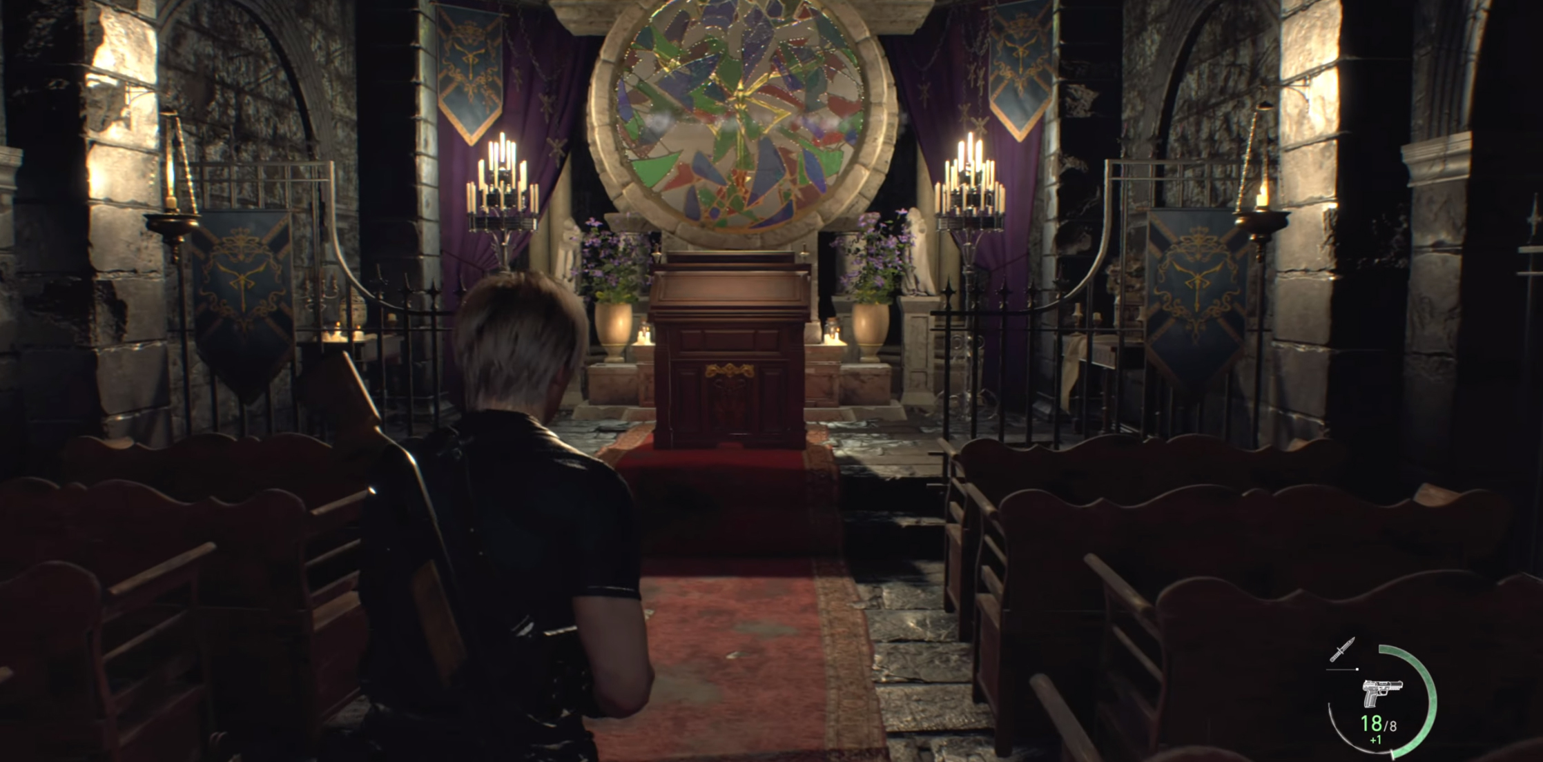 How to solve the church lights puzzle - Resident Evil 4