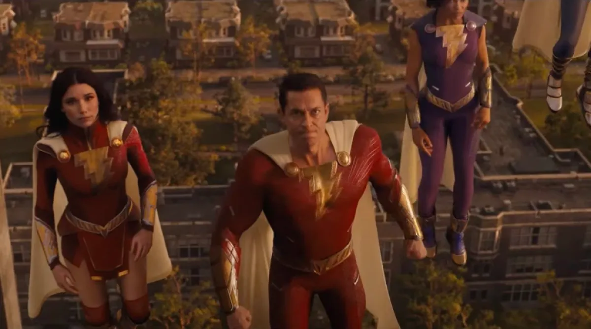 The Shazam Family. This image is part of an article about all the DCEU movies ranked.