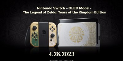 preorder The legend of zelda tears of the kingdom totk nintendo switch oled model release date april 28, 2023