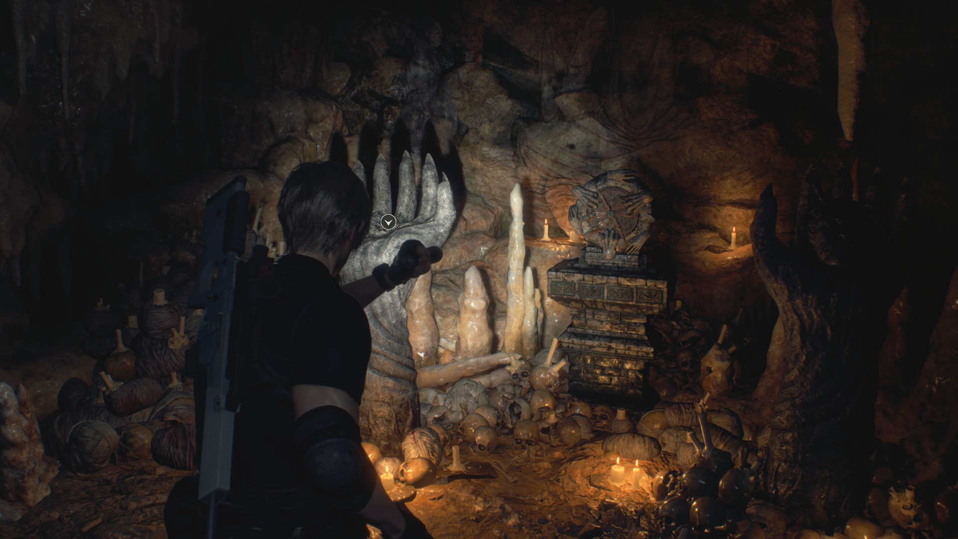 How to solve the Lake Cave Button Puzzles in Resident Evil 4 Remake
