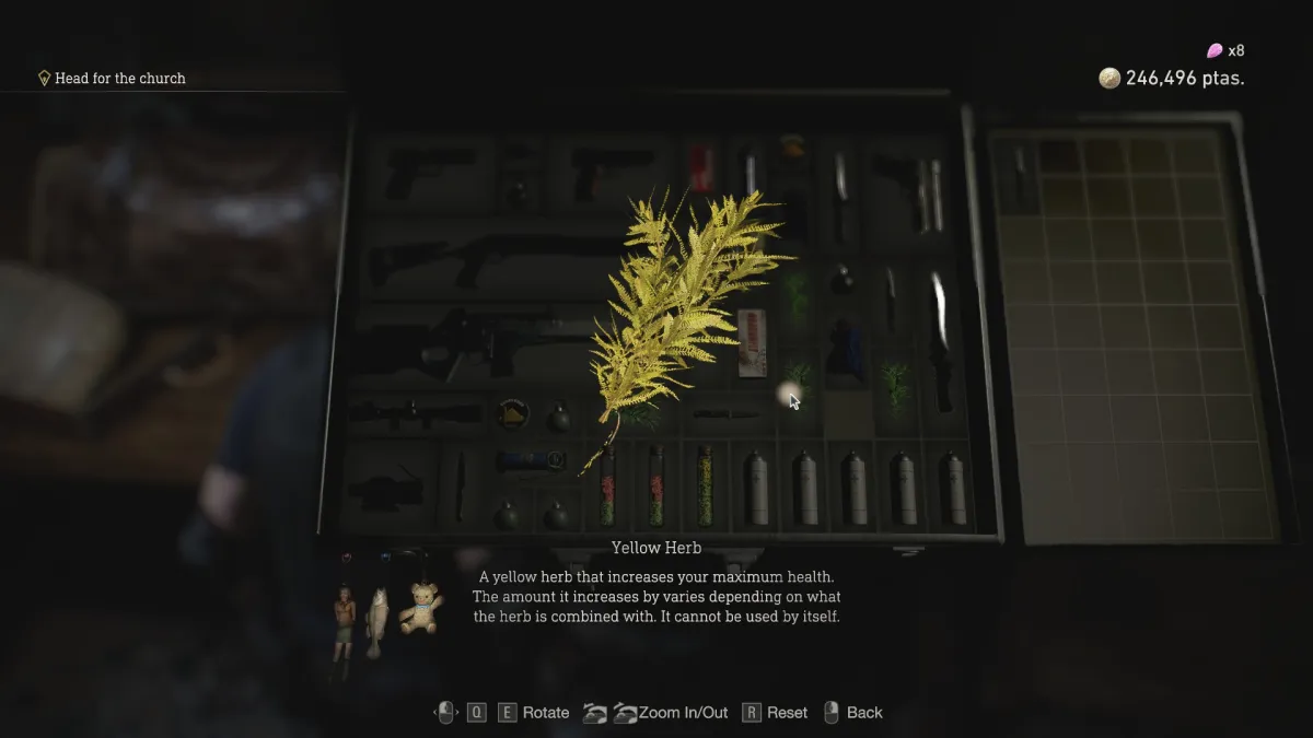 Yellow Herb in Resident Evil 4