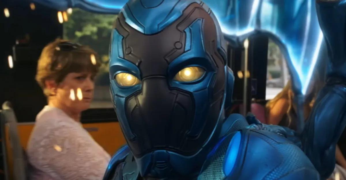 Blue Beetle trailer Xolo Maridueña DC Studios Warner Bros Angel Manuel Soto first Latino superhero movie This image is part of an article about all the DCEU movies ranked.