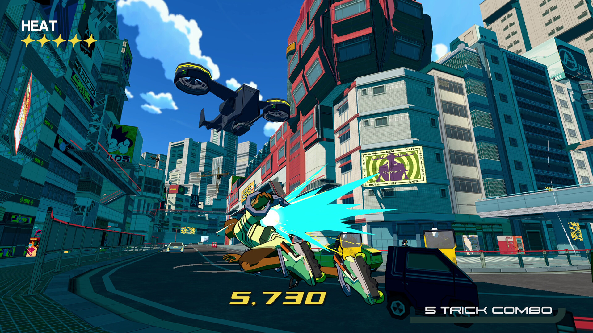 Bomb Rush Cyberfunk release date trailer Team Reptile Nintendo Switch PC