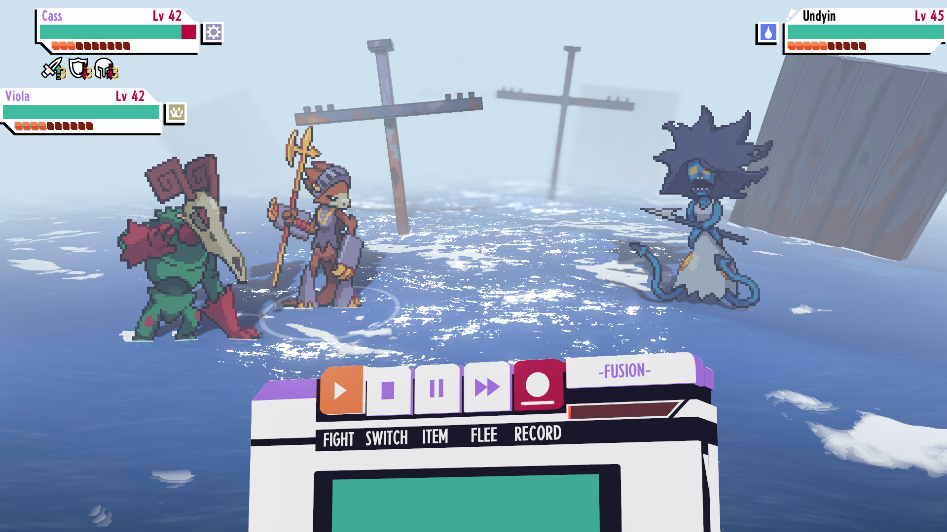 Cassette Beasts demo preview Bytten Studio Raw Fury Pokemon monster catcher game with fusions and transformation