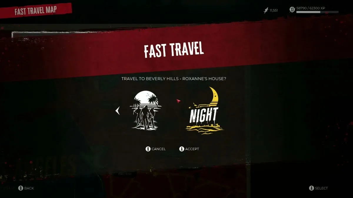 Day and Night Cycles Choice in Dead Island 2