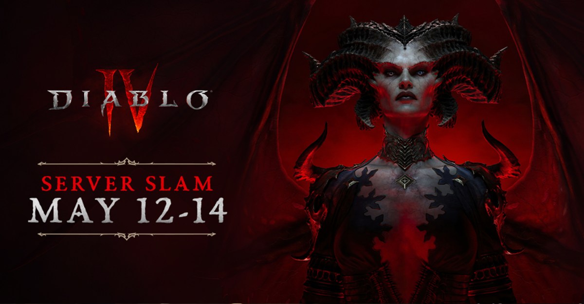 Here are all the details for Diablo 4 Server Slam Weekend on May 12 -14, including classes, level limit, and Cry of Ashava mount trophy.