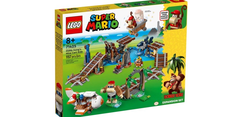 Four Lego Donkey Kong sets are up for preorder, with price, packaging, and August 1 release date revealed: Get Diddy, Dixie, Funky, & Cranky!