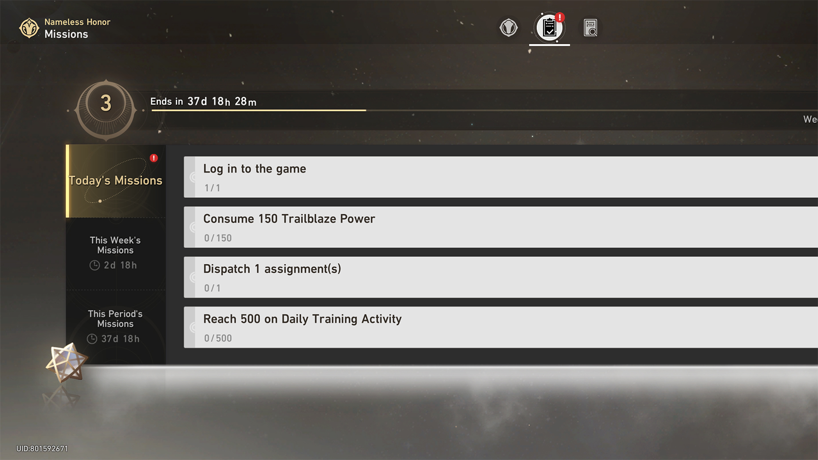 Here all of the best easy sources for how to obtain free daily items and rewards in Honkai: Star Rail