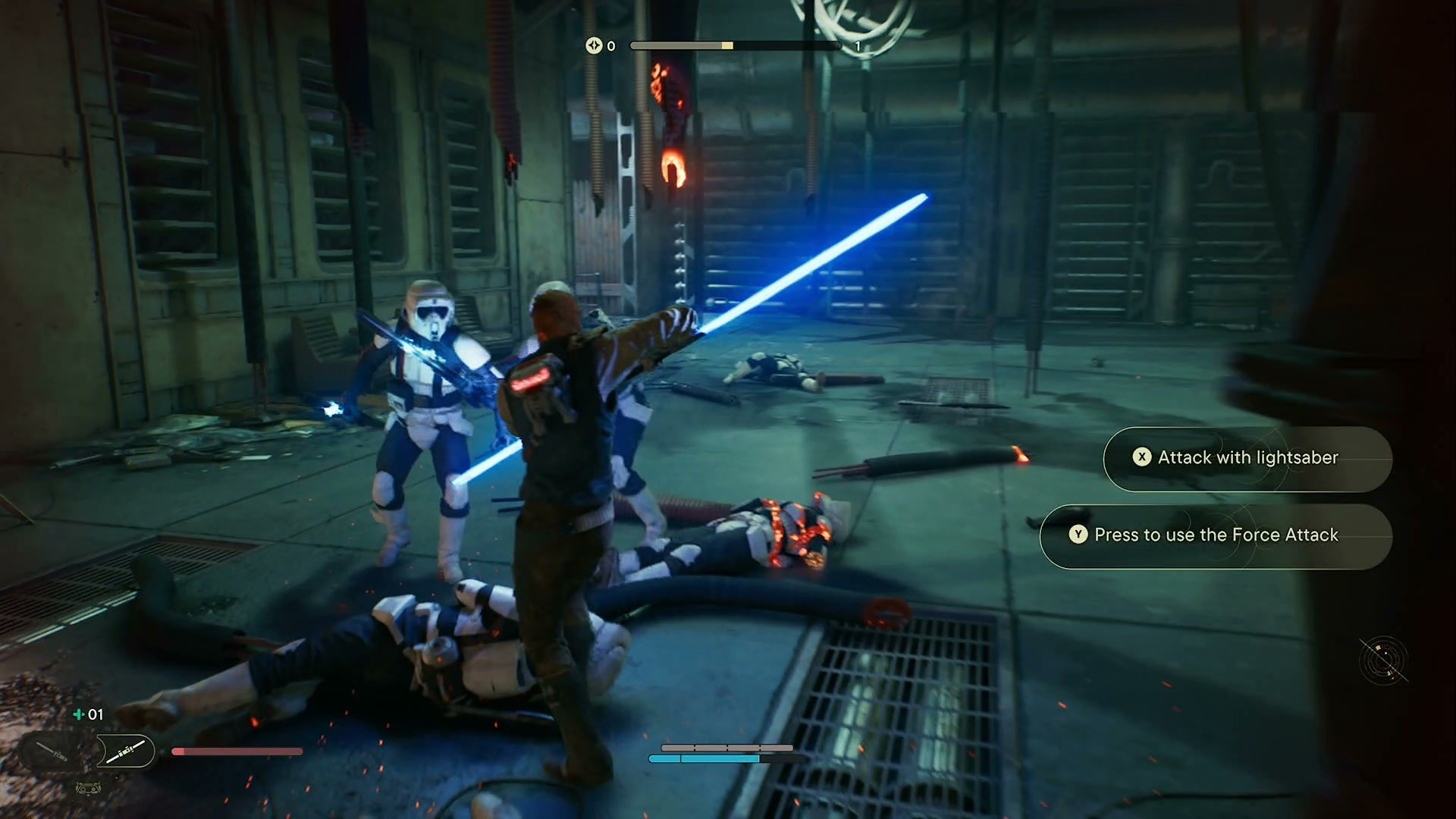 Here is how to switch between one-sided and two-sided lightsaber in Star Wars Jedi: Survivor for double lightsaber action.