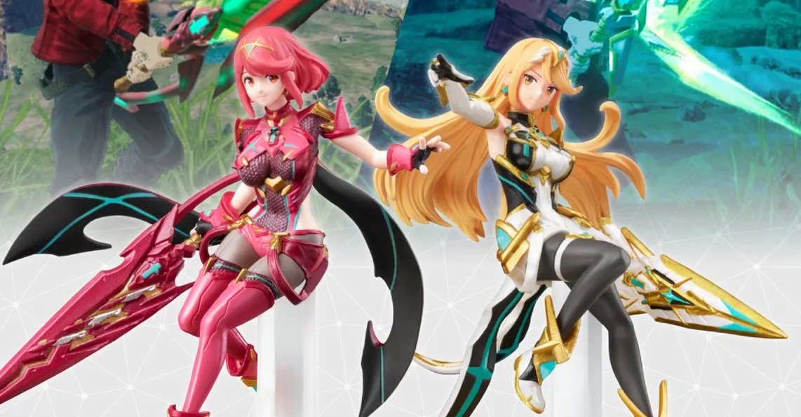 Pyra + Mythra amiibo figures are releasing as a 2-pack with a release date in July 2023, and XC3 Noah & Mio amiibo have been announced too. Xenoblade Chronicles 2 3
